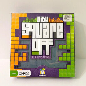 2011 City Square Off Gamewright Strategy Board Game